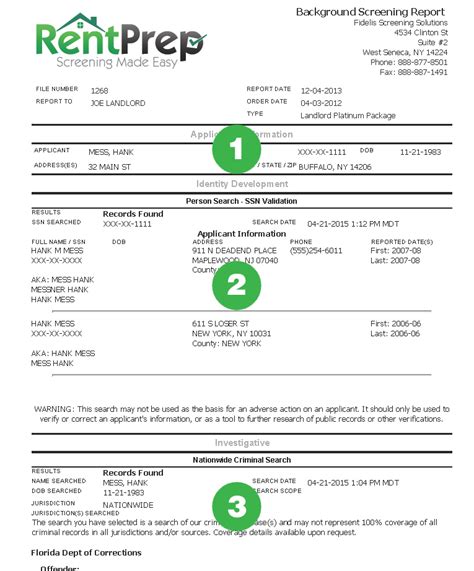 Portable tenant screening report. A landlord must accept from a prospective tenant a portable tenant screening report (screening report). The prospective tenant must have requested a screening report from a consumer reporting agency (agency) within the last 30 days, and the report must include certain information about the prospective tenant. The landlord shall not charge a fee ... 