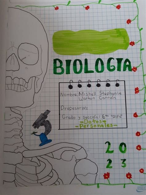 Portadas de Biolog&iacute;a [2025] ️ Descarga 100% Gratuita