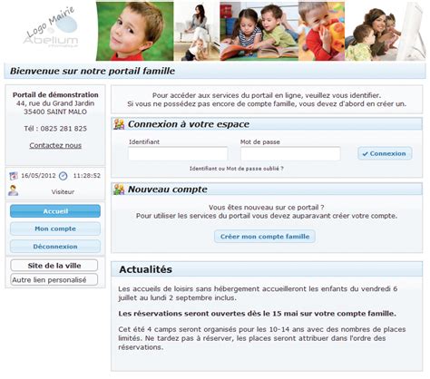 Portail Famille - Mairie Chavelot