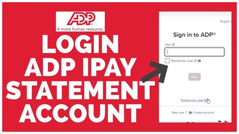 1. Go to https://ipay.adp.com 2. Click Login 3. Enter your User ID and password 4. Click OK How do I access my iPayStatements if I forgot my password? To reset your password, do the following: 1. Go to https://ipay.adp.com 2. Click Forgot Your Password? 3. Enter your User ID 4. Follow the instructions to answer security questions you set up. 