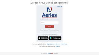 Get the Aeries Mobile Portal App! This portal is connected to school year 2023-2024. To access last year's data (2022-2023 including Summer School) please CLICK THIS LINK. How to use MyKids.GGUSD.us: [English] [Korean] [Spanish] [Vietnamese] How to use MyGrades.GGUSD.us: [English]. 