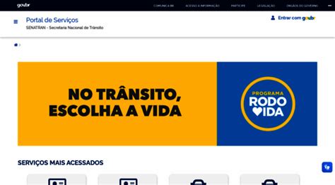 Portalservicos.denatran.serpro.gov.br Site