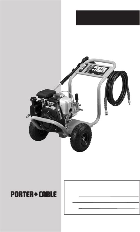 Porter cable 2400 psi pressure washer manual. - Bang olufsen beomaster 1200 type 2501 service manual.
