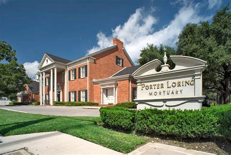 Porter loring mortuary. Details Recent Obituaries Upcoming Services. Read Porter Loring Mortuary - North obituaries, find service information, send sympathy gifts, or plan and price a funeral in San Antonio, TX. 