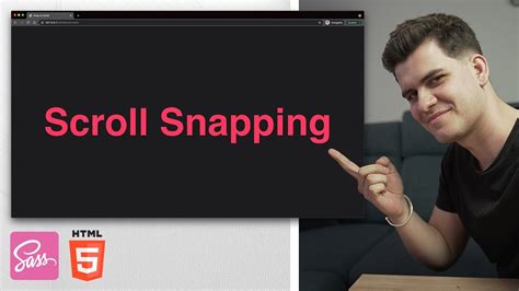 Portfolio Pure CSS Scroll Snapping Tutorial - YouTube