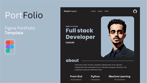 Portfolio Template Examples