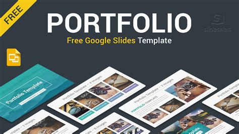 Portfolio Template by FREE Google Docs & Google Slide templates on Dribbble