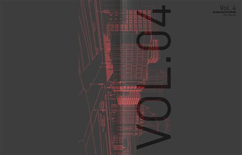 Portfolio Vol. 4 Cover Designs Visualizing Architecture