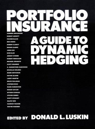 Portfolio insurance a guide to dynamic hedging. - The certified six sigma black belt handbook second edition by kubiak and benbow.
