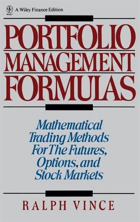 Portfolio management formulas mathematical trading methods for the futures options and stock markets author ralph vince nov 1990. - Honda cbr 954rr workshop repair manual all 2002 models covered.