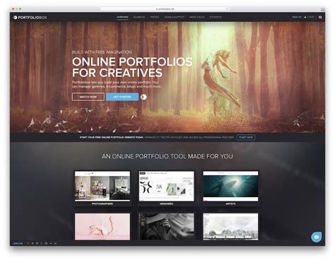 Portfolio website builder. Our easy-to-use online portfolio website builder has more advanced features, marketing tools, and SEO tools to help clients find your work online faster than other portfolio website builders. Get unlimited storage on every plan, add an online store, and much more with zero coding knowledge needed. 