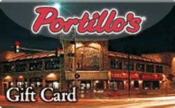1-48 of 61 results for "portillos gift card" Results Arby's Gift Card 1,908 $2500 - $5000 FREE delivery Amazon.com Gift Card in a Holiday Gift Box (Various Designs) 174,271 $2500 - $2,00000 Best Seller DoorDash Gift Cards - Email Delivery 19,968 $2500 - $20000 FREE delivery Starbucks Gift Card 38,546 $2500 - $10000 FREE delivery. 