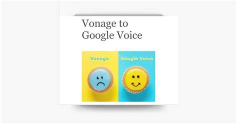 Porting from Vonage to Google Voice, 2024 – Dr. Scott M.