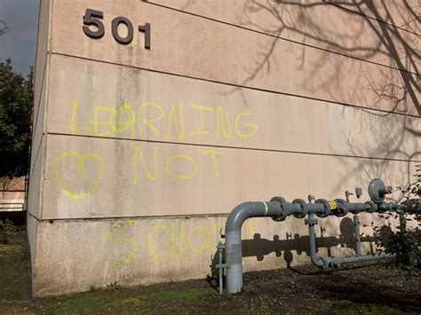 Portland Youth Liberation Front Attacks Public Schools Headquarters