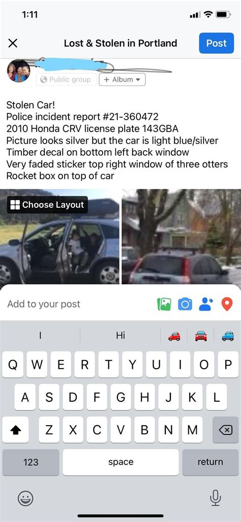 Portland police report stolen car.  Police report The Multnomah County...