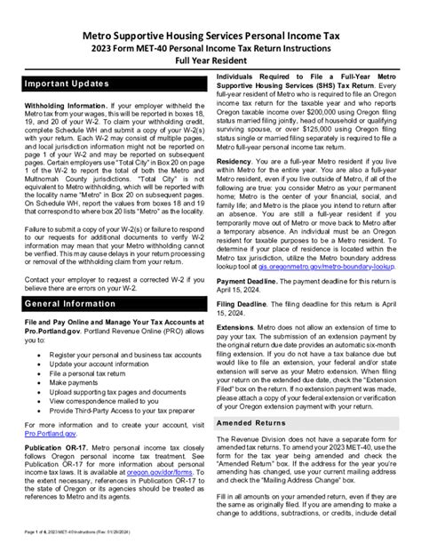 Portland revenue online customer service.  Metro Supportive Housing Service...