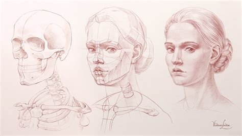 Portrait Sketching by Vladimir London - YouTube