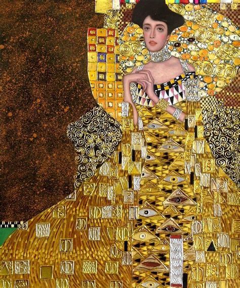 Portrait of adele bloch bauer. Their pinnacle is the glittering 1907 “Portrait of Adele Bloch-Bauer I” — depicting one of Klimt’s greatest collectors as delicate yet regal — which has been on … 