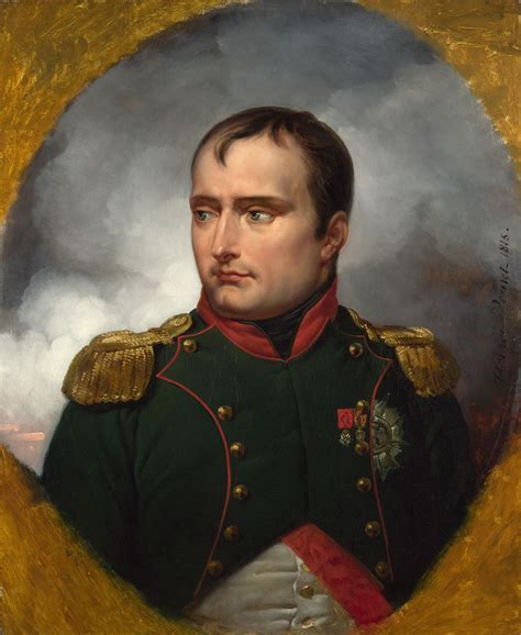 Portrait of napoleon. Often described as showing Napoleon at Fontainebleau after his first abdication, this icon of the imperial legend in fact shows the emperor several days before he performed that political act, indeed at the very moment where he realised that the wheel of fortune had turned. Some of the preparatory material for the painting exists, although … 