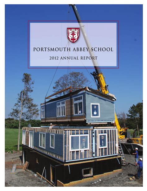Portsmouth Abbey School 2012 Annual Report by Portsmouth Abbey School