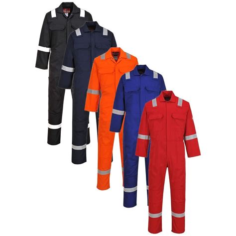 Portwest BIZ5 Flame Resistant Welding Coverall Overall Iona Bizweld …