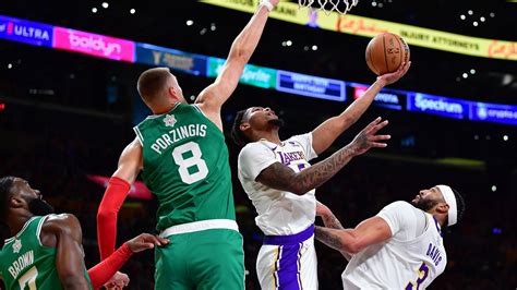 Porzingis, Celtics start strong in 126-115 Christmas Day win over Davis, Lakers