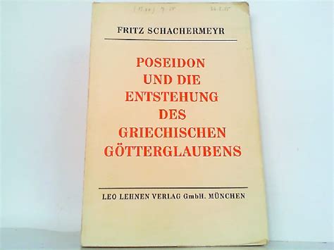 Poseidon und die entstehung des griechischen götterglaubens. - E pr the essential guide online public relations.