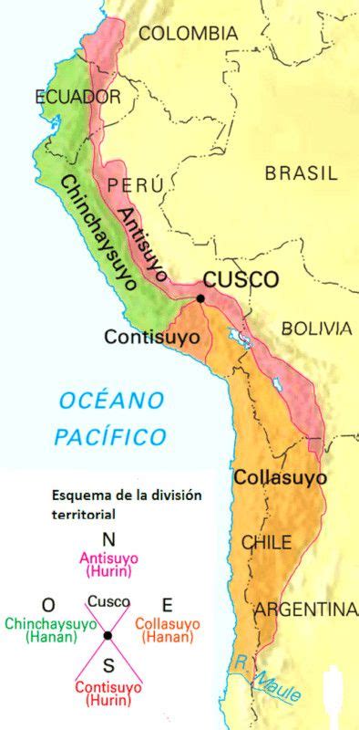 Posesiones geográficas de las tribus que formaban el imperio de los incas. - Empujar y halar (yellow umbrella books (spanish)).