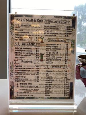 Posh nails queensbury ny. 1. Posh Nail & Spa 3.8 (40 reviews) Nail Salons "Visited this nail salon on a Friday evening after reading the reviews." more 2. Ivy Nail Spa 3.3 (18 reviews) Hair Removal Nail Salons $$ "I was looking for a nail salon while on vacation in Lake George and I'm glad i choose this one..." more 3. Lyn Nails 4.2 (5 reviews) Nail Salons 