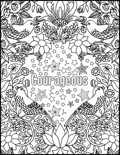 Positive Word Coloring Pages divyajanan