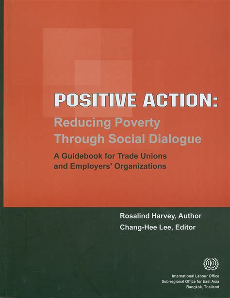 Positive action reducing poverty through social dialogue a training manual for trade unions. - Manuale di officina moto morini 350.