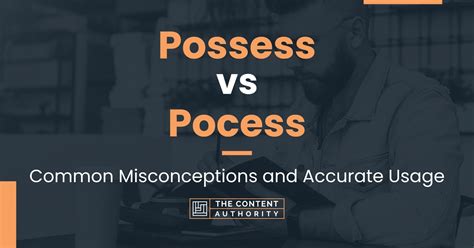 Possess or Pocess - What