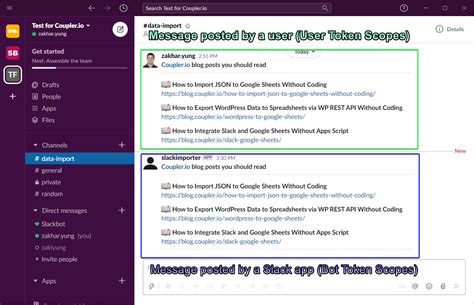 Post Messages to Slack from Google Sheets Coupler.io Blog