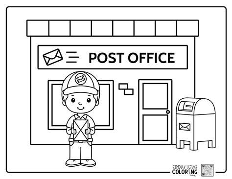 Post Office Coloring