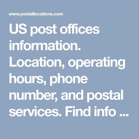 Post Office in Marlow, NH - Hours and Location - Postal Locations