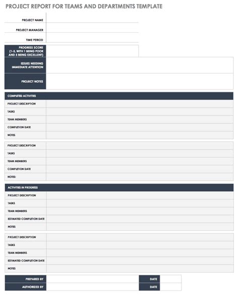 Post Project Report Template