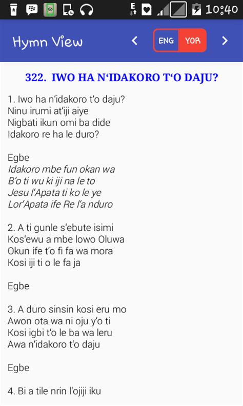 Post Yoruba Christian Hymns Here - Religion (6) - Nigeria