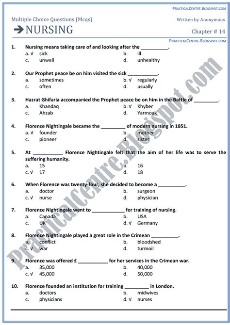 Post basic nursing multiple choice question guide. - Medical billing policies and coding manual template.