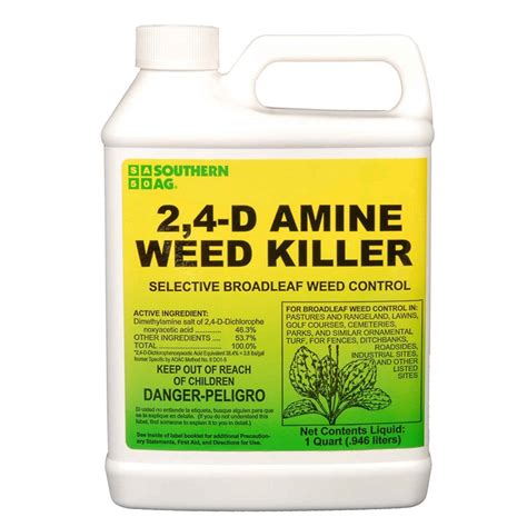 Post emergent herbicides. 2,4-D Amine Selective Post-Emergent Herbicide is a post-emergent weed killer used to eliminate broadleaf weeds and brush. It is formulated to protect most grassy lawns, turfs, and various crop areas from unwanted weeds. It can also be used to control unwanted aquatic weeds and trees. 