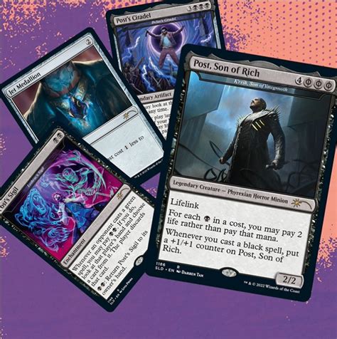 Musical artist Post Malone has collaborated with Magic: The Gathering for new Secret Lair cards. Post Malone is a noted Magic: The Gathering enthusiast, shown in part by the Grammy award-nominated .... 