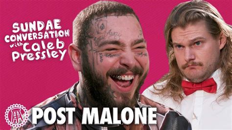 Post malone sundae conversation. One of the people Post met in L.A. was Dre London, an emerging music executive from the U.K., who was impressed by Post's balling-on-a-budget swagger (he once spent an entire $900 paycheck on a ... 