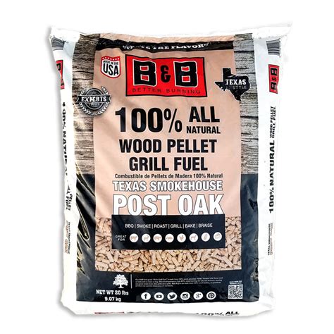 Post oak pellets.  B&B Post Oak Wood is the essential go-to wood for smoking...