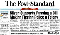 Post standard. Search The Post-Standard Archives. This online archive is for access and use only by individuals for personal use. Information regarding access and use for institutions is available by contacting NewsBank at 800-762-8182 or email sales@newsbank.com. For technical or billing issues, please contact Archive Customer Support. 