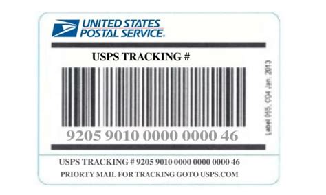 Postal Tracking Numbers