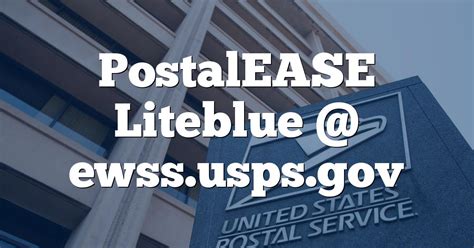 If you don’t know your USPS Self-Service Password or USPS PIN, you can reset them using the Self-Service Profile Application at www.ssp.usps.gov or via links provided on Blue and on the LiteBlue logon page. Through PostalEASE you may: Make a change to your current enrollment during FEHB Open Season. . 