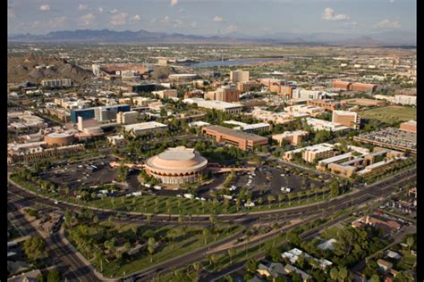 Postcard Flagstaff AZ Arizona State College Campus Aerial View ...