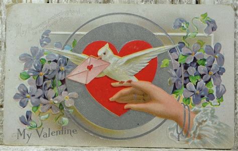 Postcard Vtg Valentine