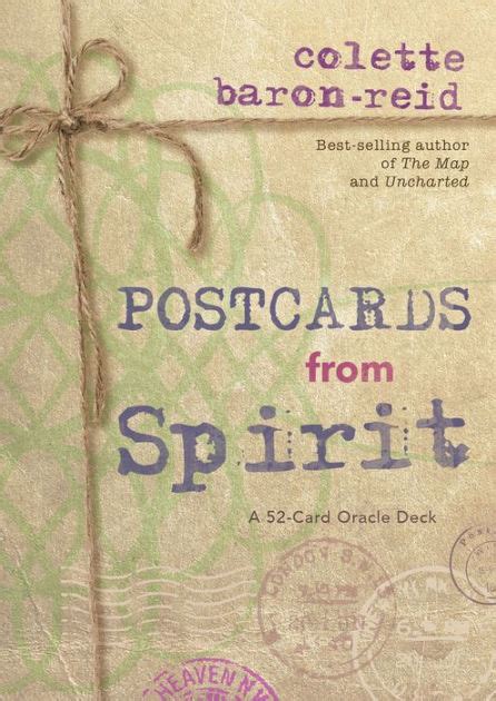 Read Online Postcards From Spirit A 52Card Oracle Deck By Colette Baronreid