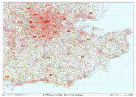 Postcodes in Ditchling, East Sussex, England