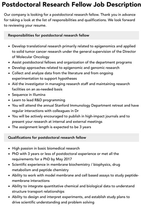 Postdoctoral Research fellow - Job posted on UniversityJobs.com